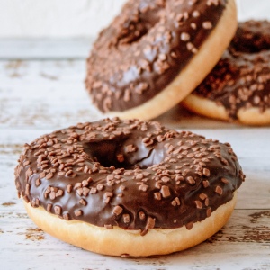 Donuts with Chocolate